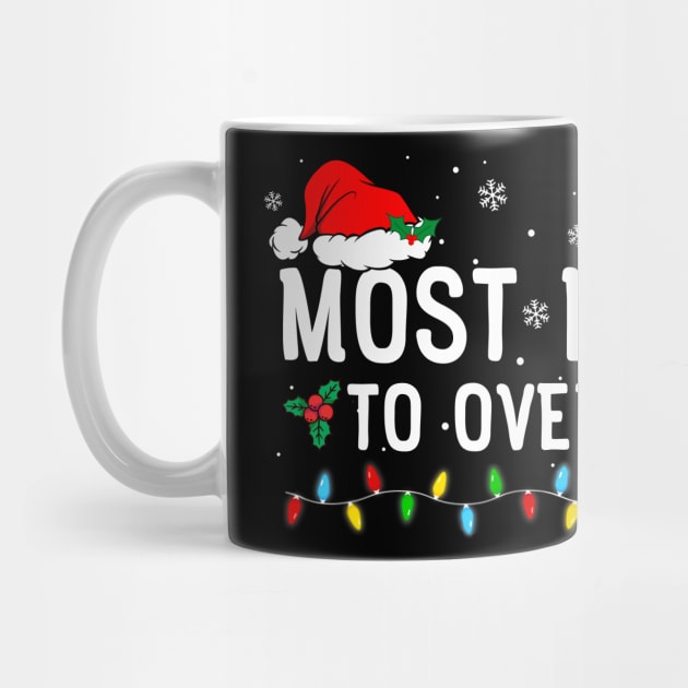 Most Likely To Overshop Shopping Crew Christmas by unaffectedmoor